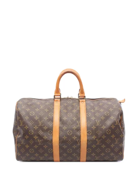 Louis Vuitton Pre-Owned 1989 Monogram Keepall 45 travel bag