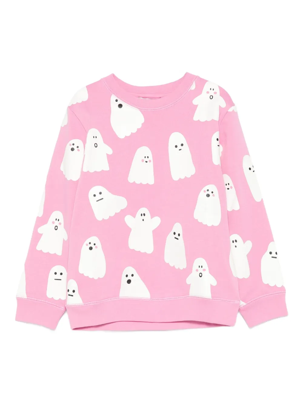Stella McCartney Kids ghost-print sweatshirt | Pink | Image 1