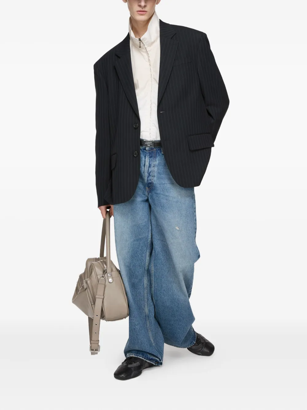 Acne Studios Cotton Jeans In Blue