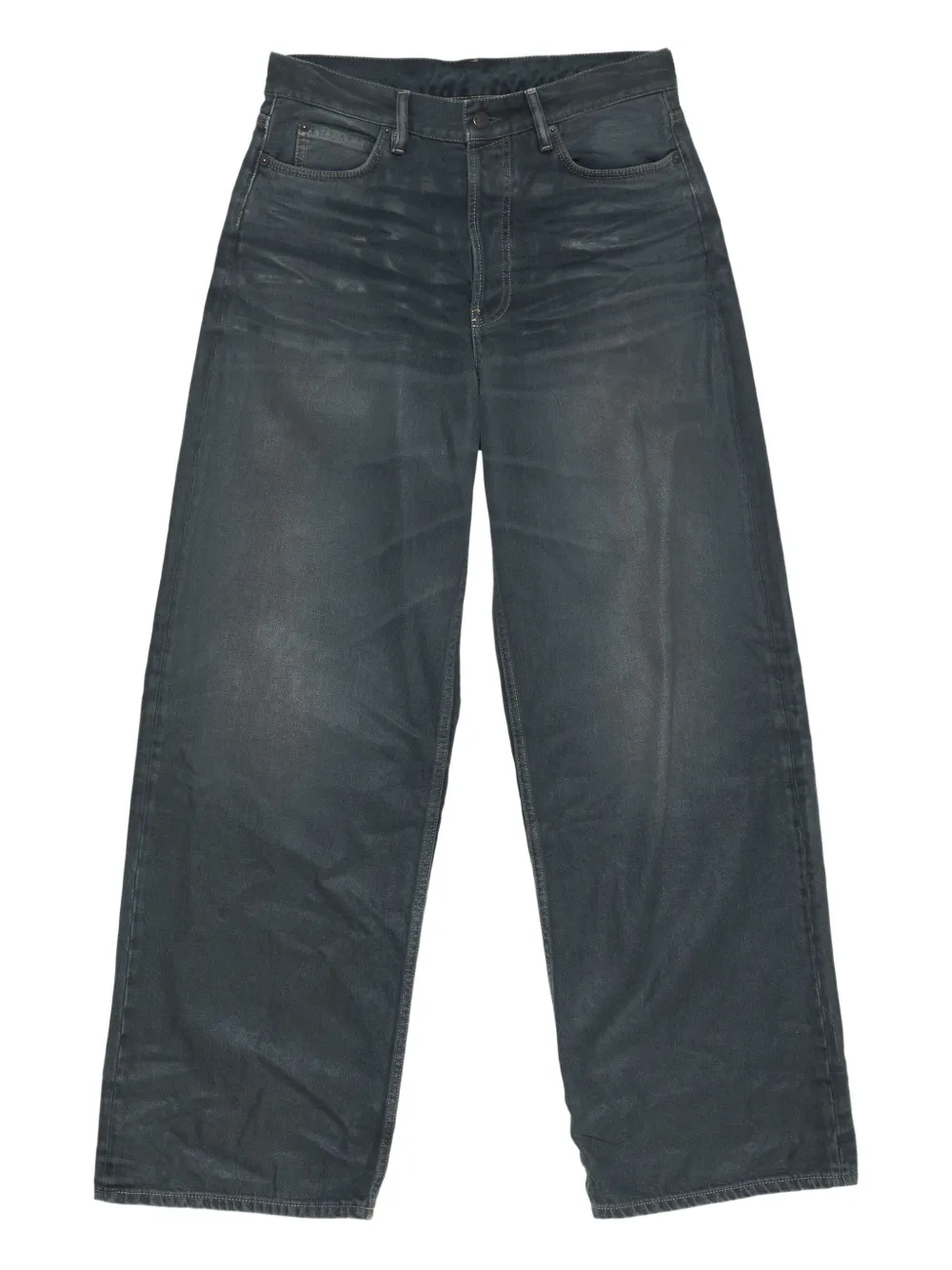 Acne Studios 1981 logo-patch jeans | Black | Image 1