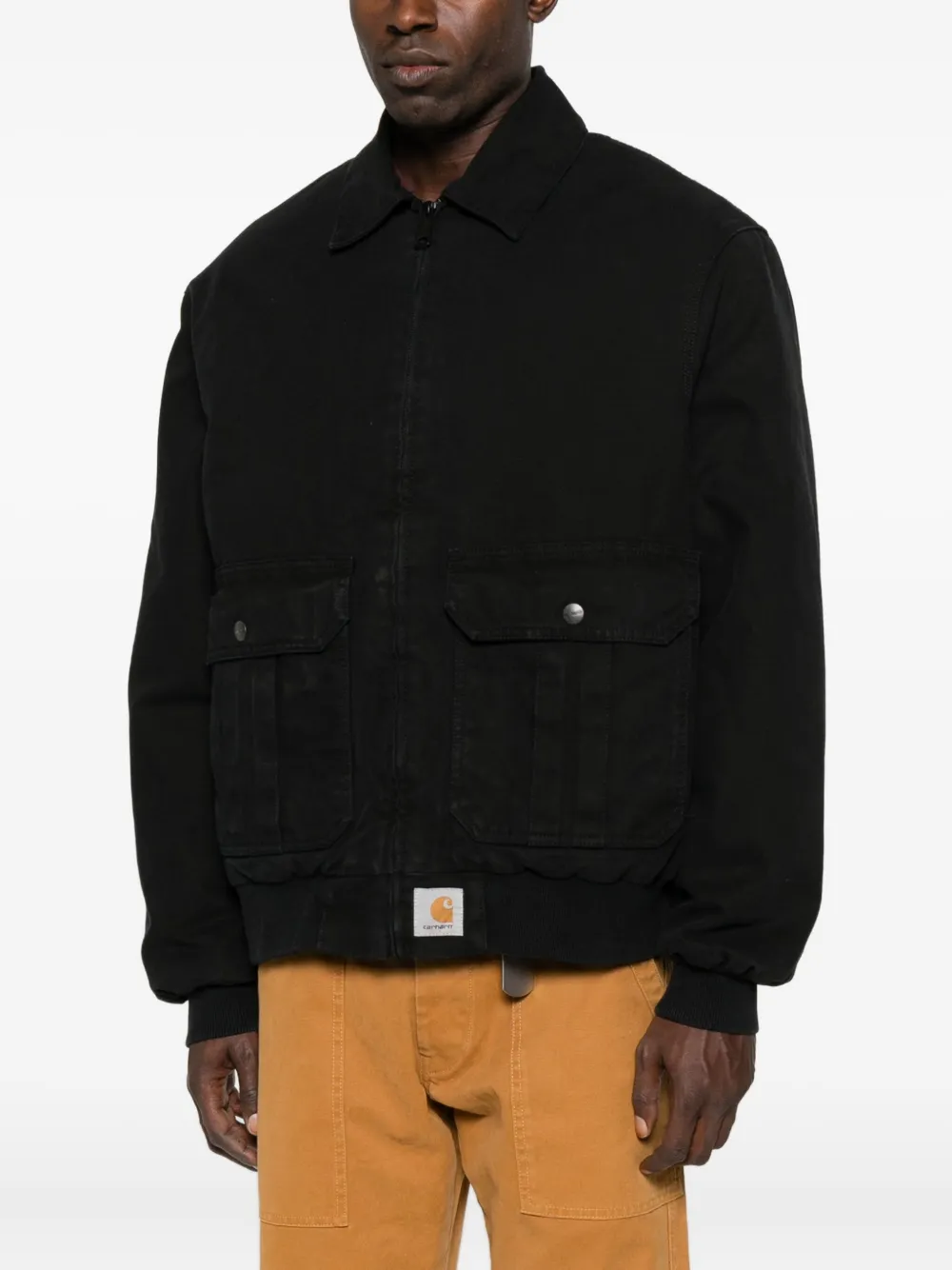Carhartt Stanton Jacket In Black