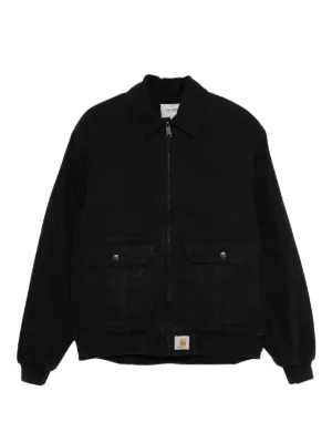 Carhartt WIP Detroit Zip Patch Jacket | Black | FARFETCH ZA