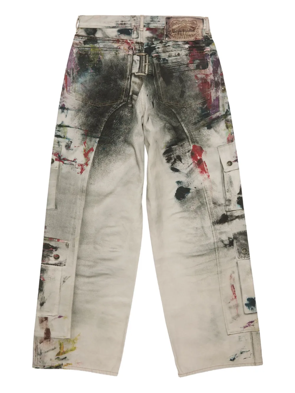 Acne Studios Cotton Jeans In White