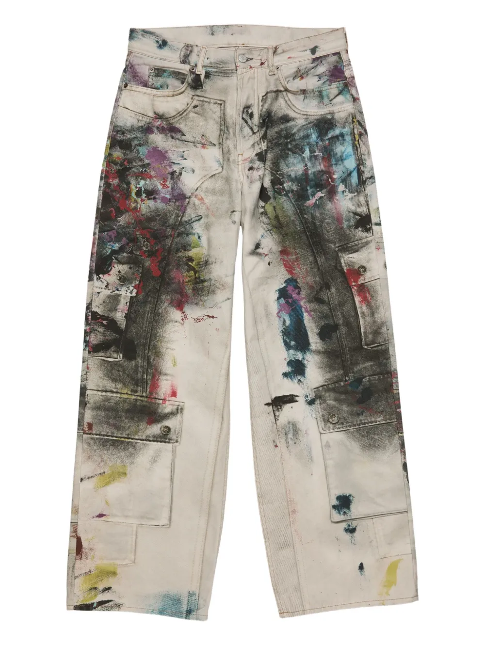 Acne Studios Cotton Jeans In White
