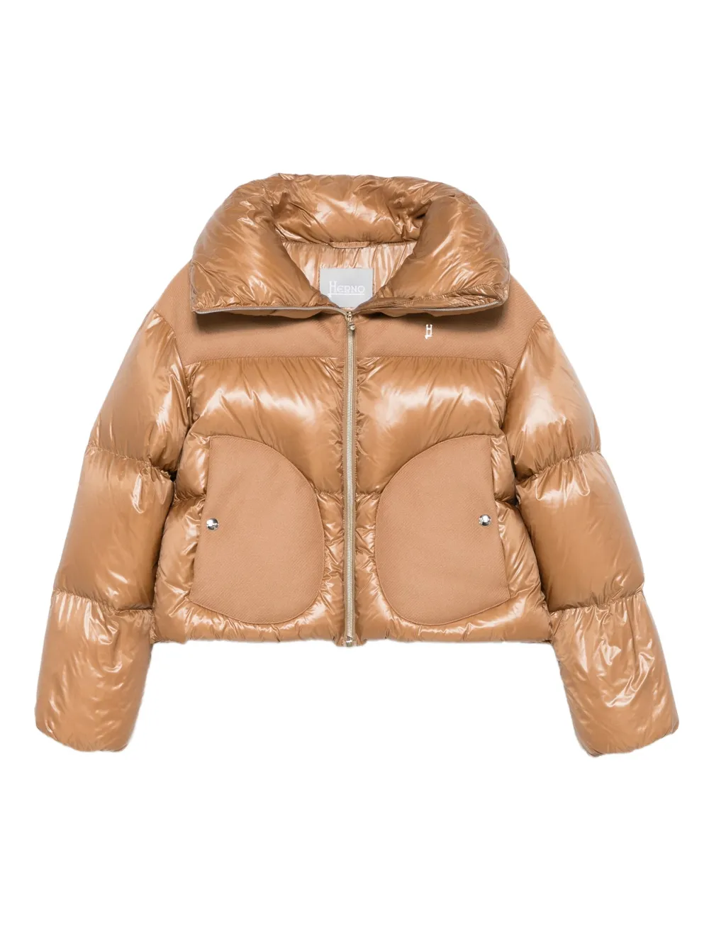 Herno Quilted Puffer Jacket In Neutral