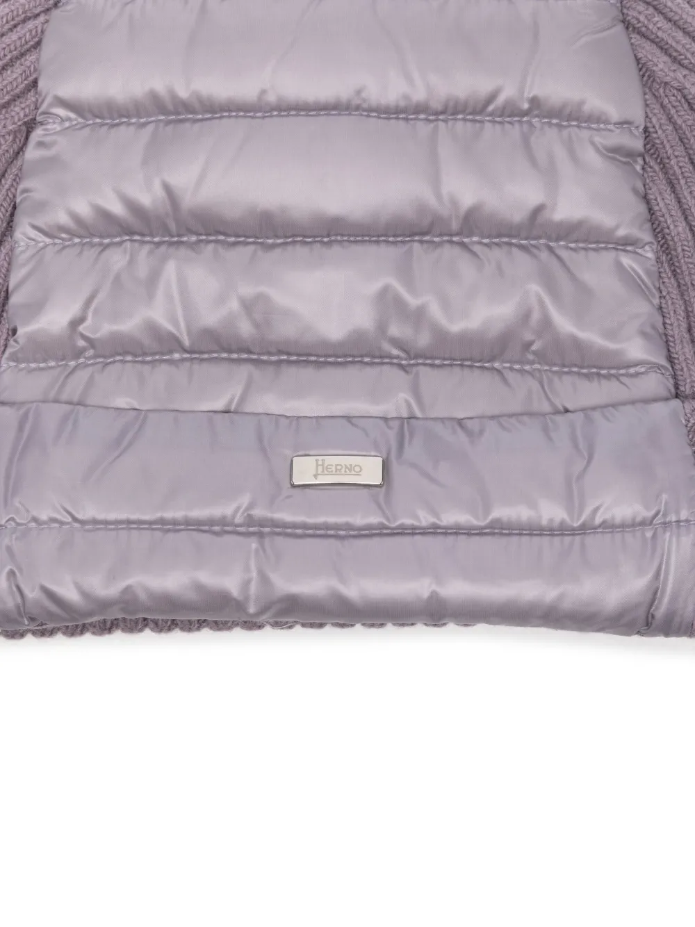 Herno Kids Muts met vlakken Paars