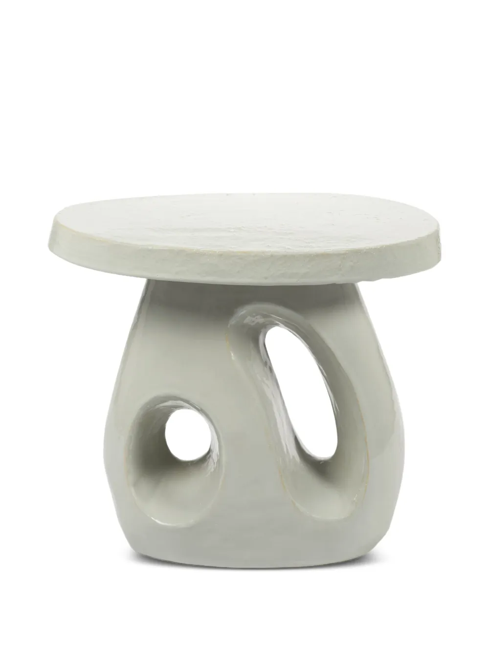 Serax Amé oval-top side table | Grey | Image 1