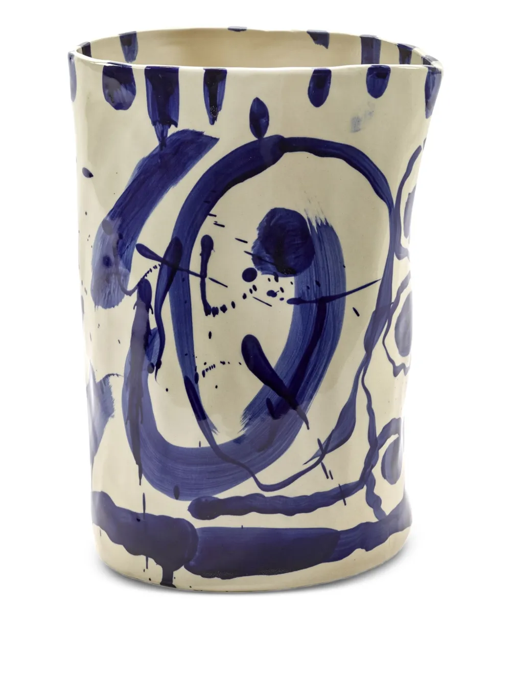 Serax large Sophia abstract-print vase | Neutrals | Image 1