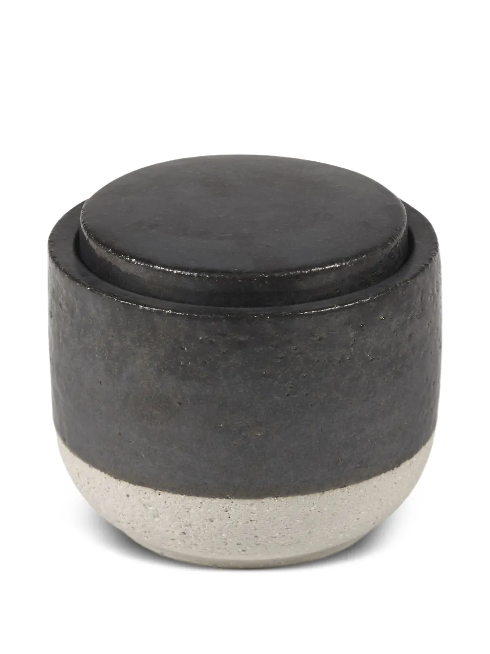 Serax X Studio Piet Burning Wood Ceramic Candle In Gray