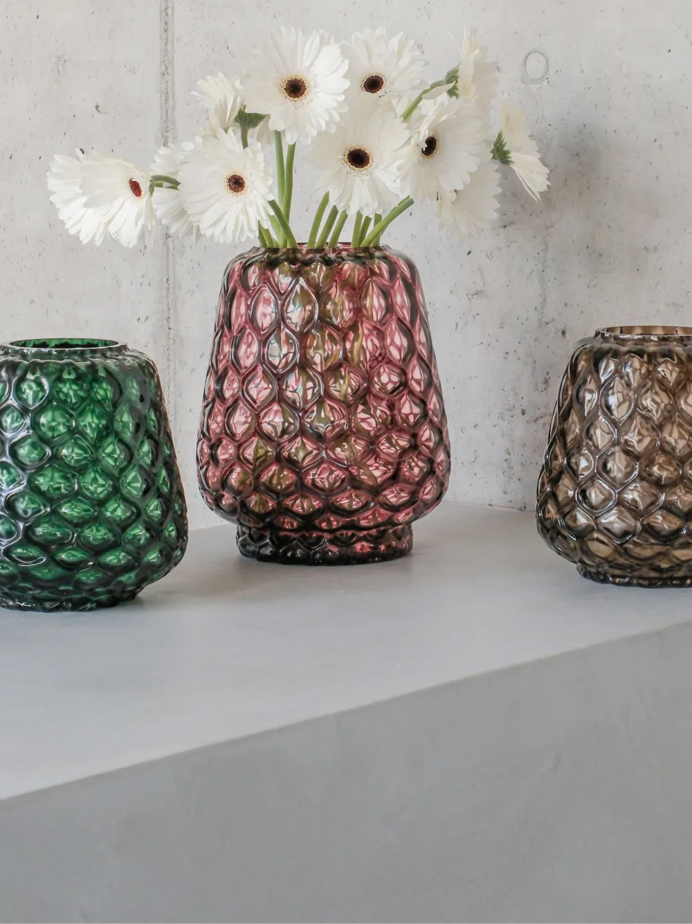 XLBoom Kuro Prism kleine vaas - Groen