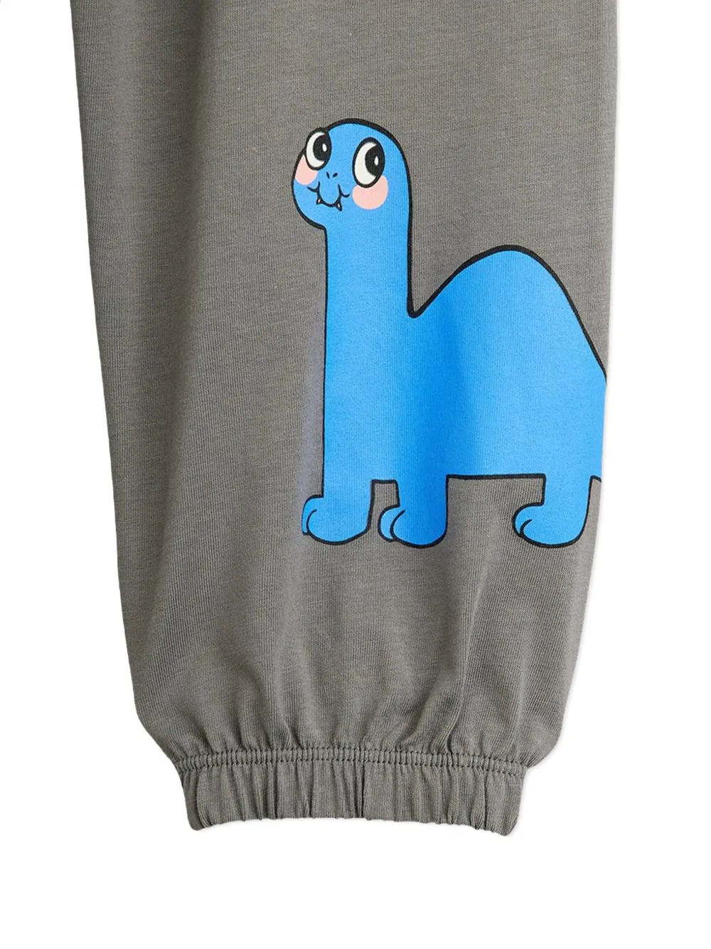 Mini Rodini Trainingsbroek met dinosaurusprint Grijs
