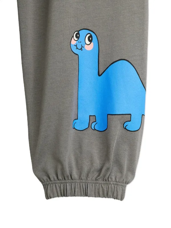 Mini Rodini dinosaur-print Track Pants Grey FARFETCH KW