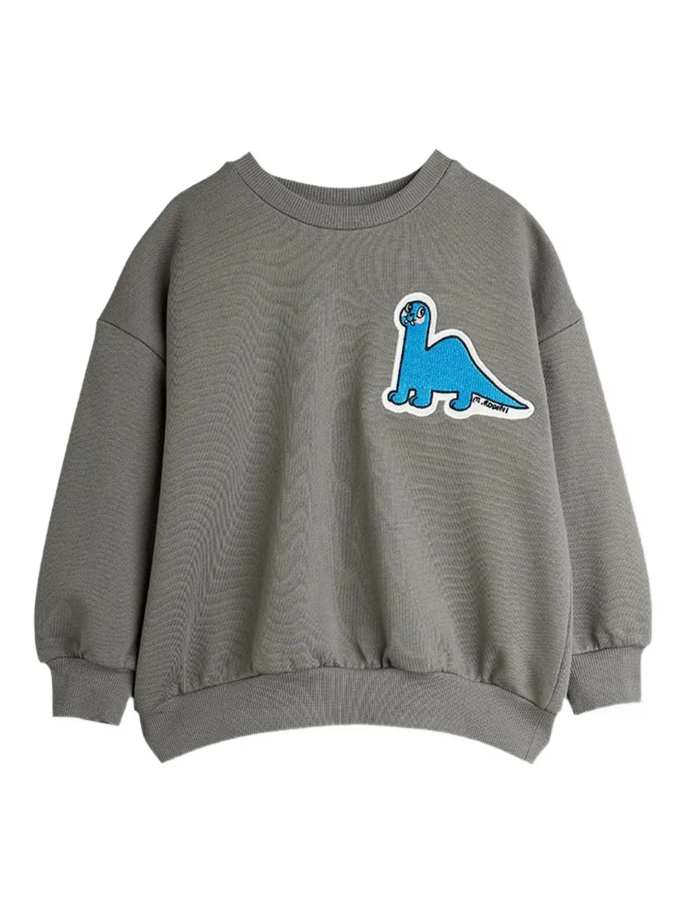 Mini Rodini Kids' Dinosaur-patch Sweatshirt In Gray