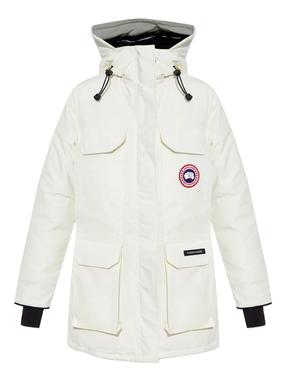 Canada Goose Expedition hooded parka coat - Bianco