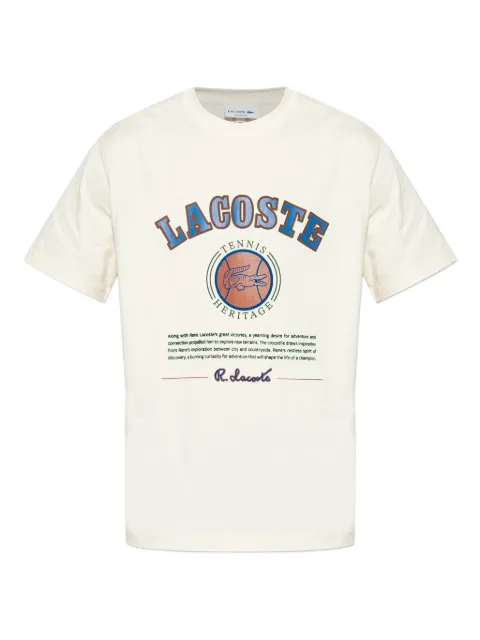 Lacoste logo-print T-shirt