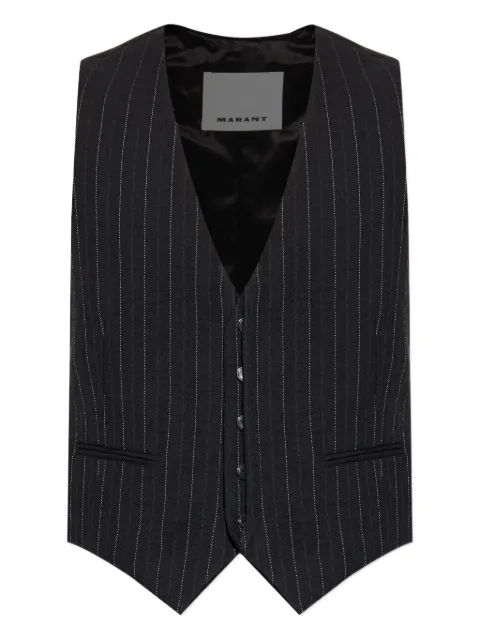 MARANT pinstripe sleeveless waistcoat