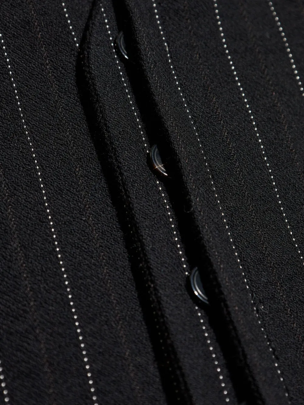 Isabel Marant Pinstripe Sleeveless Waistcoat In Black