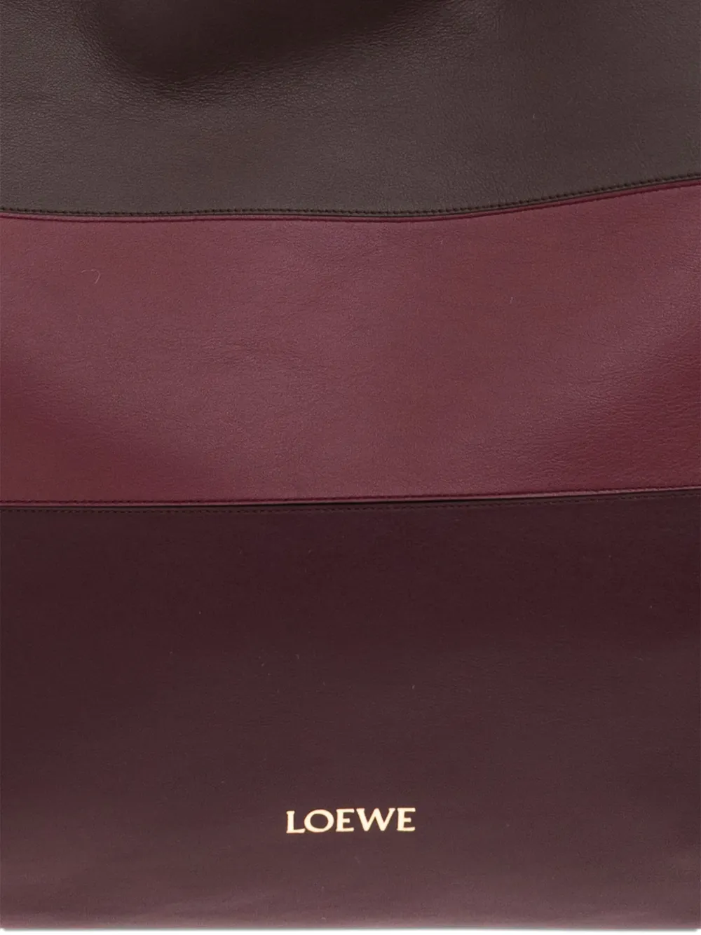 Loewe X Albers Xl Flamenco Panelled Knot-detail Tote Bag In Black