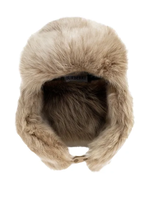 Burberry Shearling-Beanie