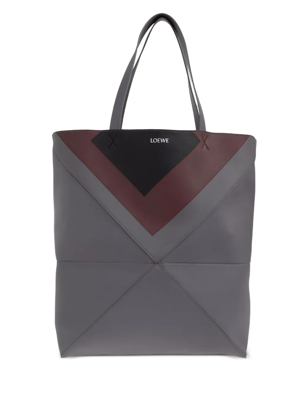 LOEWE パズル フォルド トートバッグ L - グレー LOEWE パズル フォルド トートバッグ L - グレー