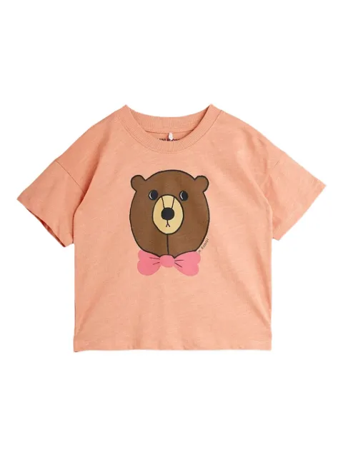 Mini Rodini teddy bear-print T-shirt