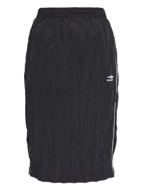 Balenciaga pleated midi skirt