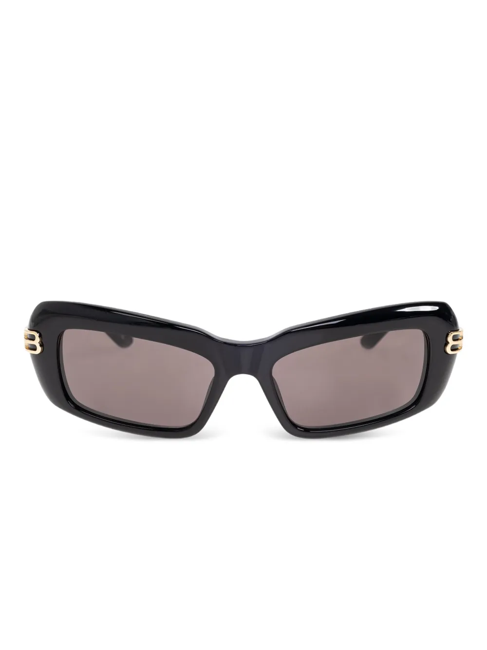 Balenciaga Eyewear rectangle-frame sunglasses - Nero