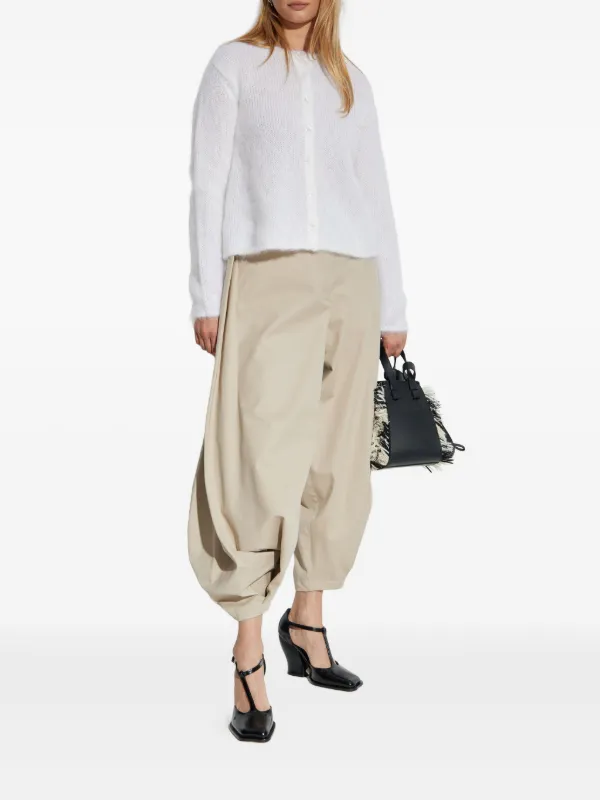 LOEWE Wool Cardigan | White | FARFETCH