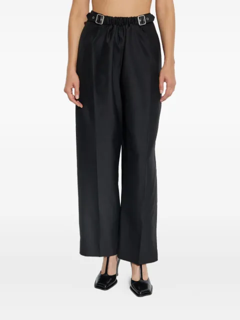 LOEWE belted elastic-waist trousers