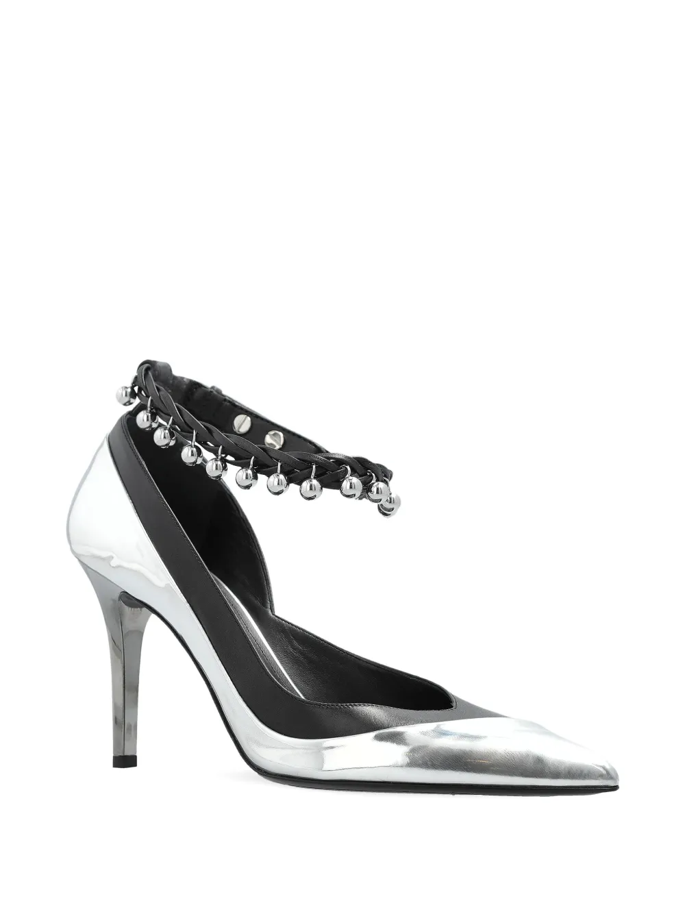 ISABEL MARANT 90mm Peleny pumps met hak Zilver