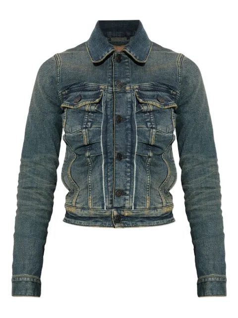 Balenciaga chamarra de mezclilla con botones