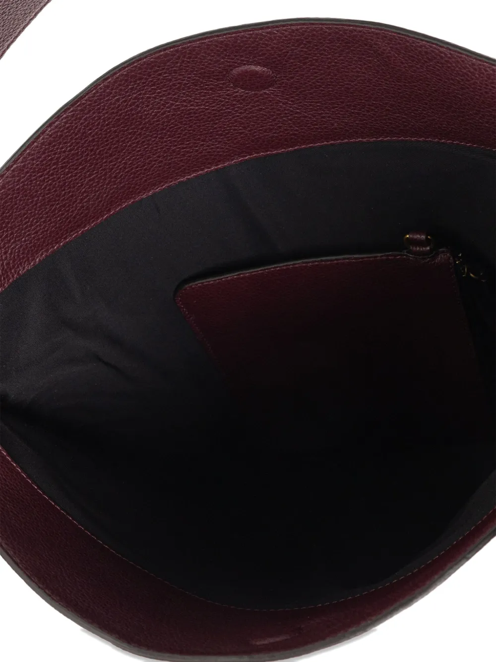 Isabel Marant Oskan Studded Shoulder Bag In Burgundy