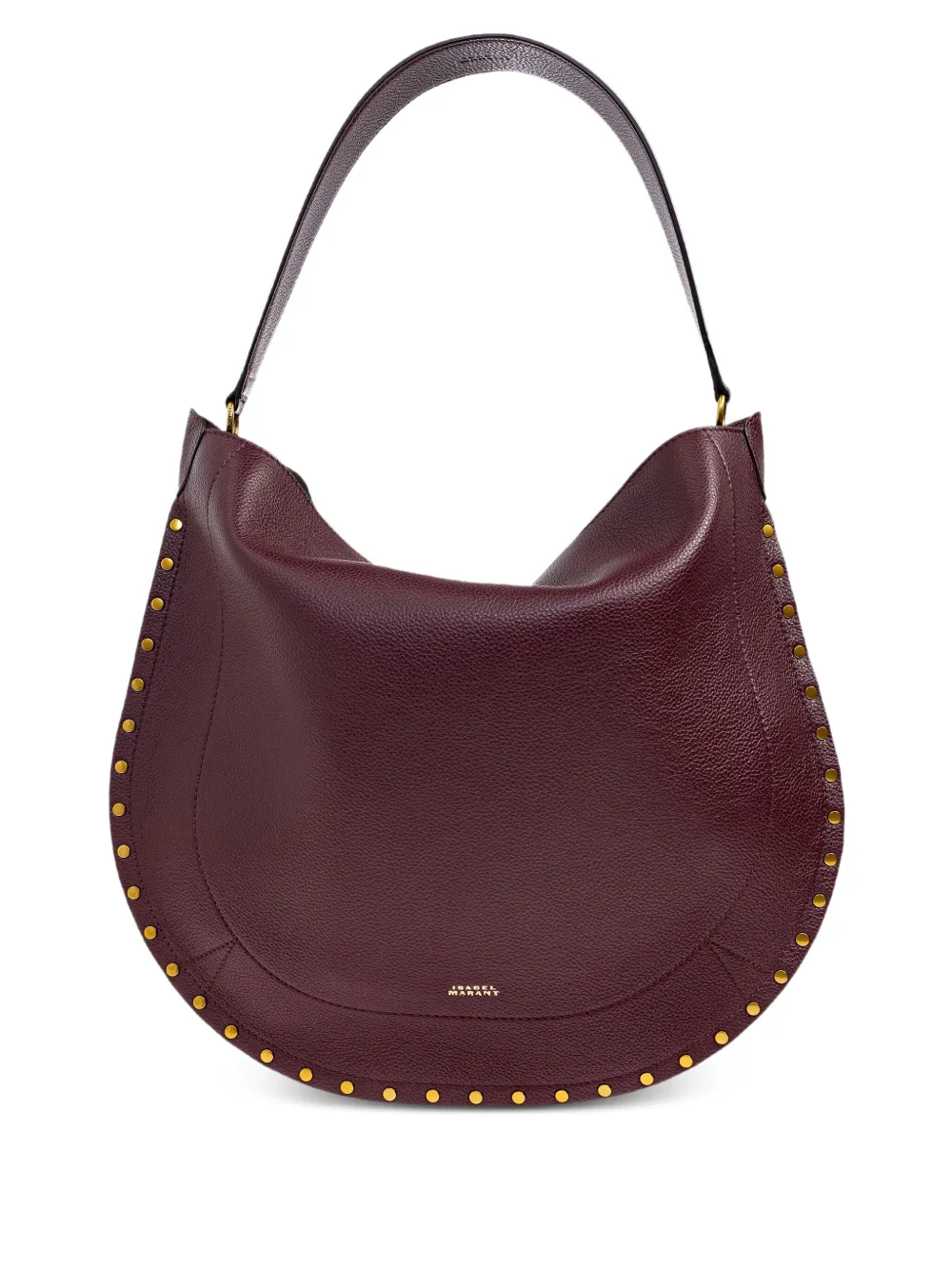 ISABEL MARANT Oskan studded shoulder bag | Red | Image 1