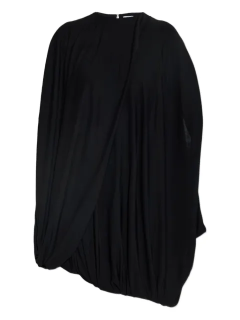 LOEWE draped bubble mini dress