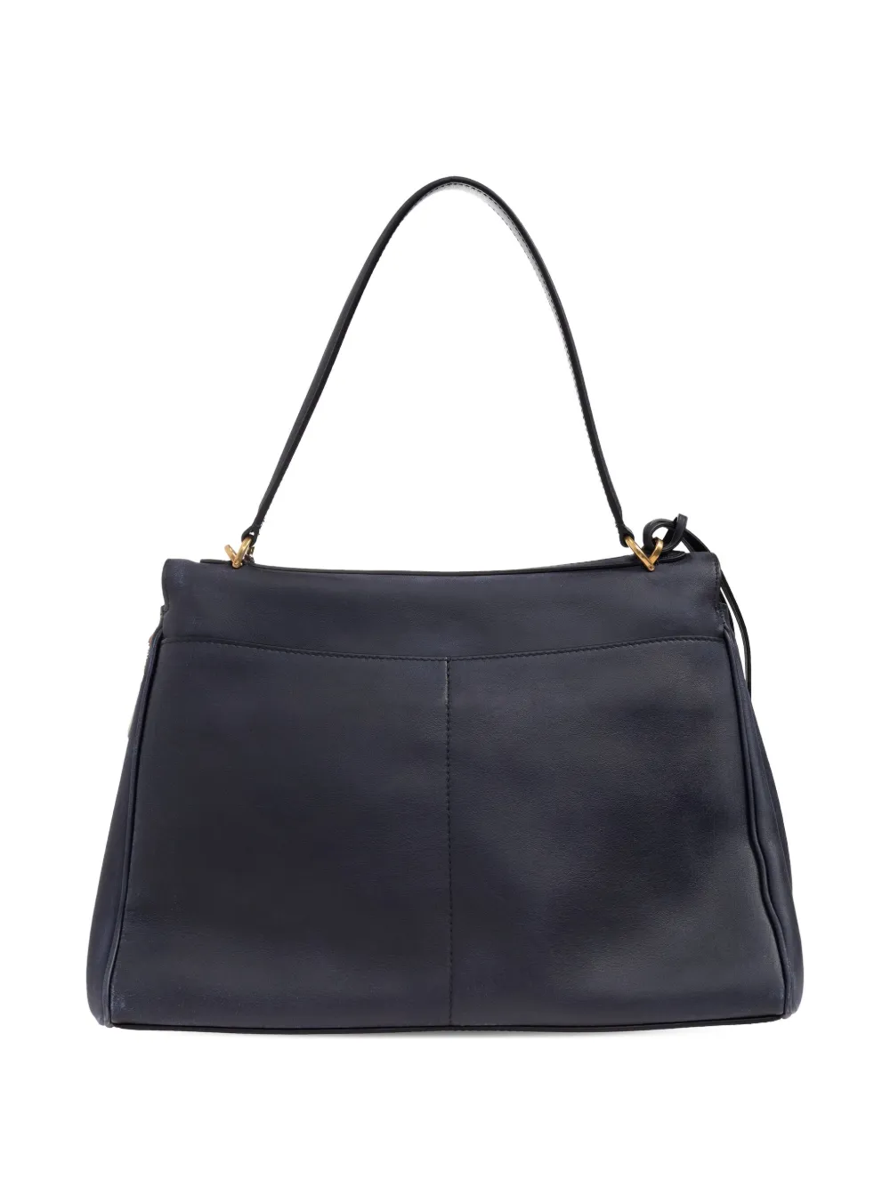 Balenciaga Shopper met slot bedel Zwart