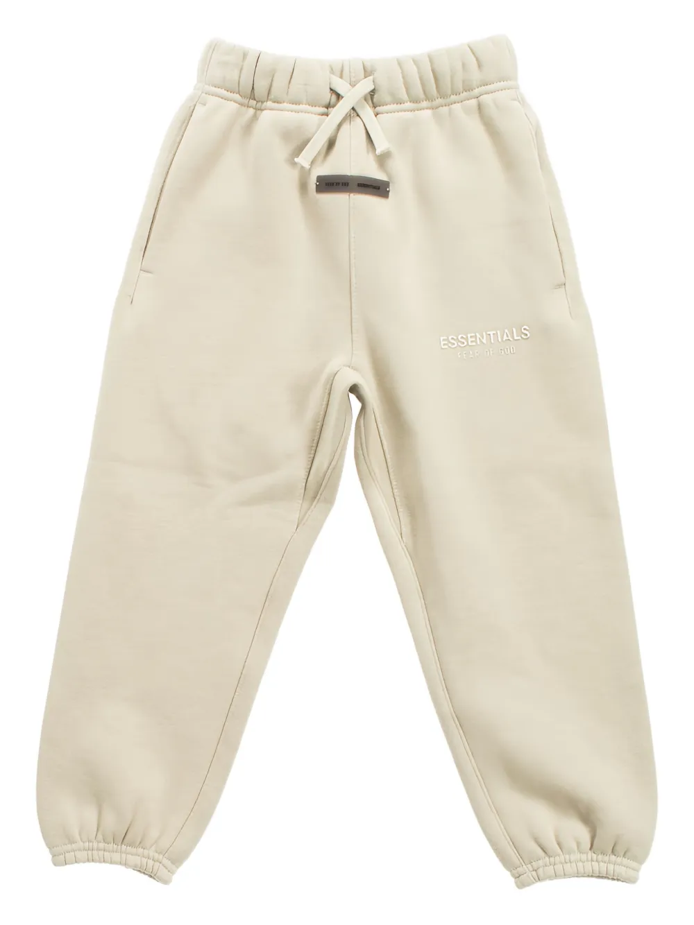 Essentials Logo-detail Track Pants In Neutral