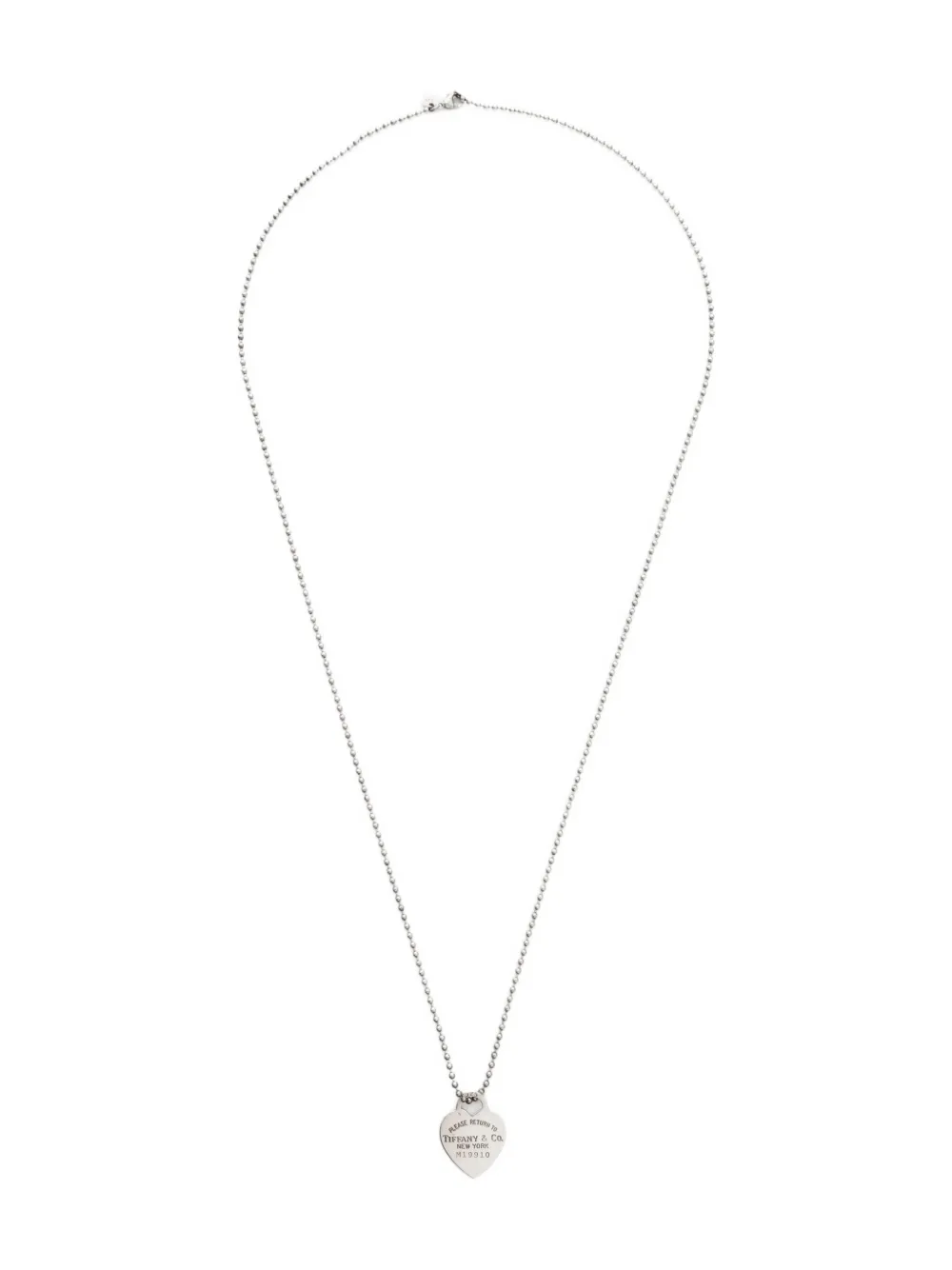 Tiffany & Co. Pre-Owned collier à motif de cœur (années 2000) | argent | Image 1