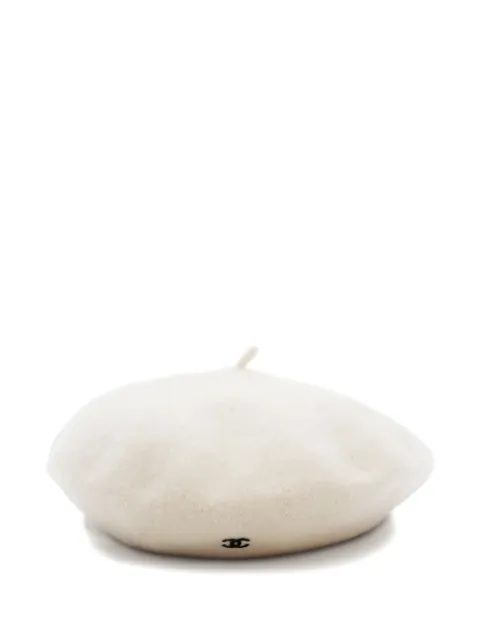 CHANEL Pre-Owned 1998 wool beret