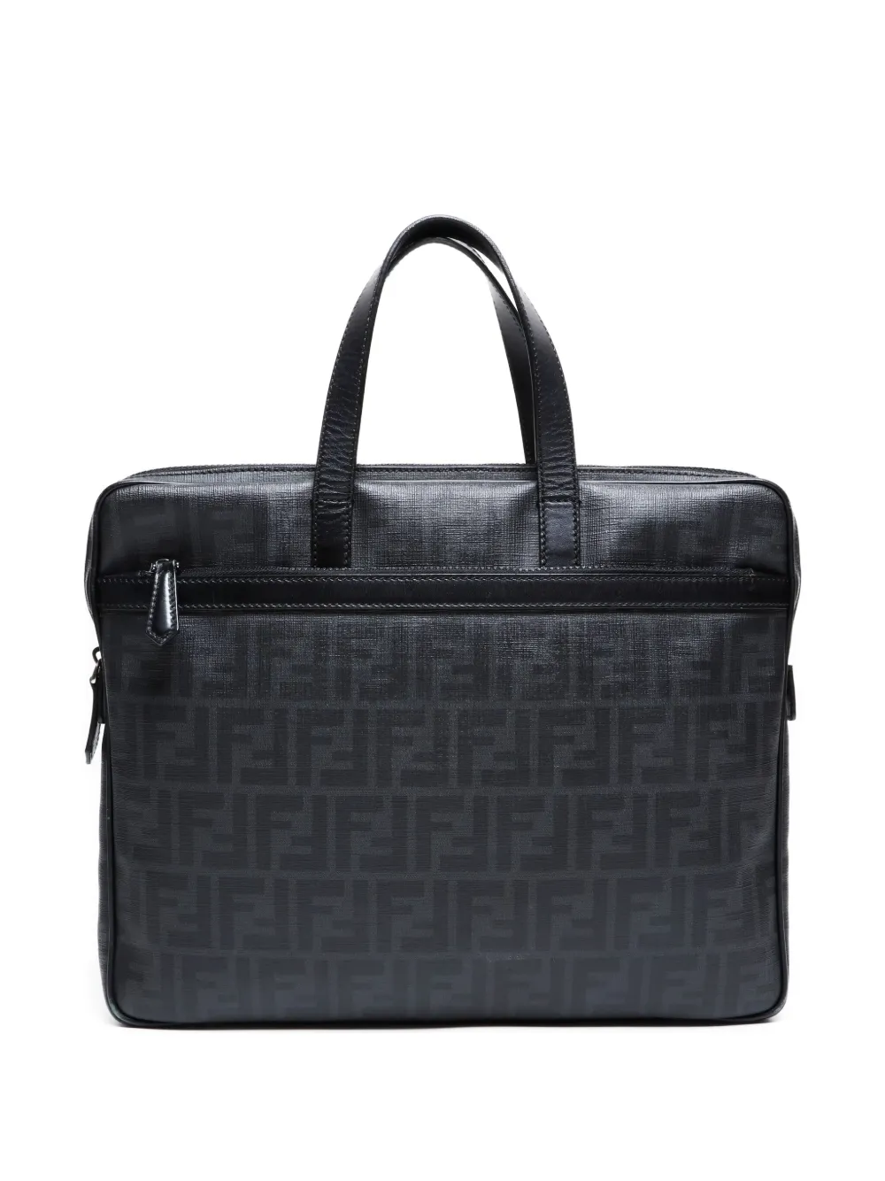 Fendi Pre-Owned 2015-2024s Zucca PVC handbag | Black | Image 1