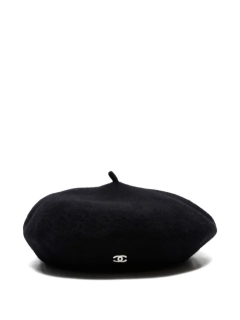 CHANEL Pre-Owned 1998 wool beret