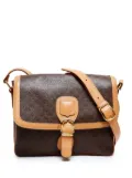 Celine Pre-Owned 1990s Macadam shoulder bag - Brown