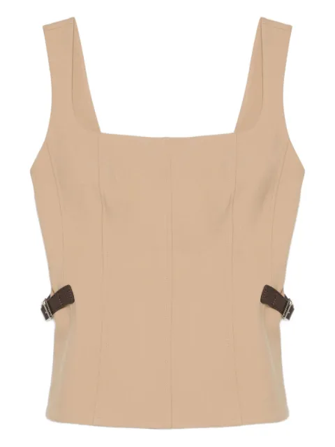 Simkhai square-neck top