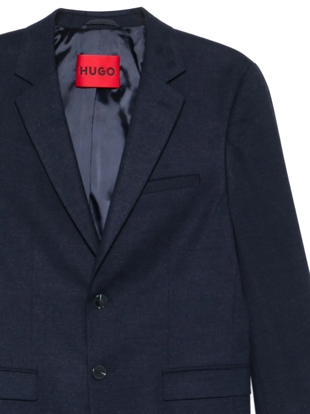 HUGO Blazer met enkele rij knopen Blauw