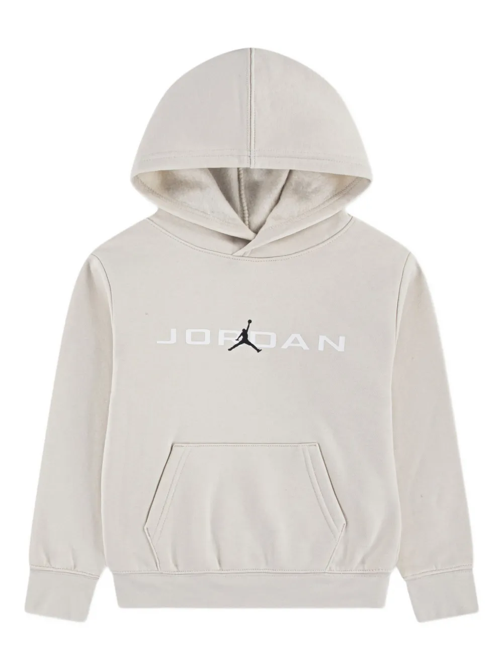 Jordan Kids Trainingspak met capuchon en logoprint Beige