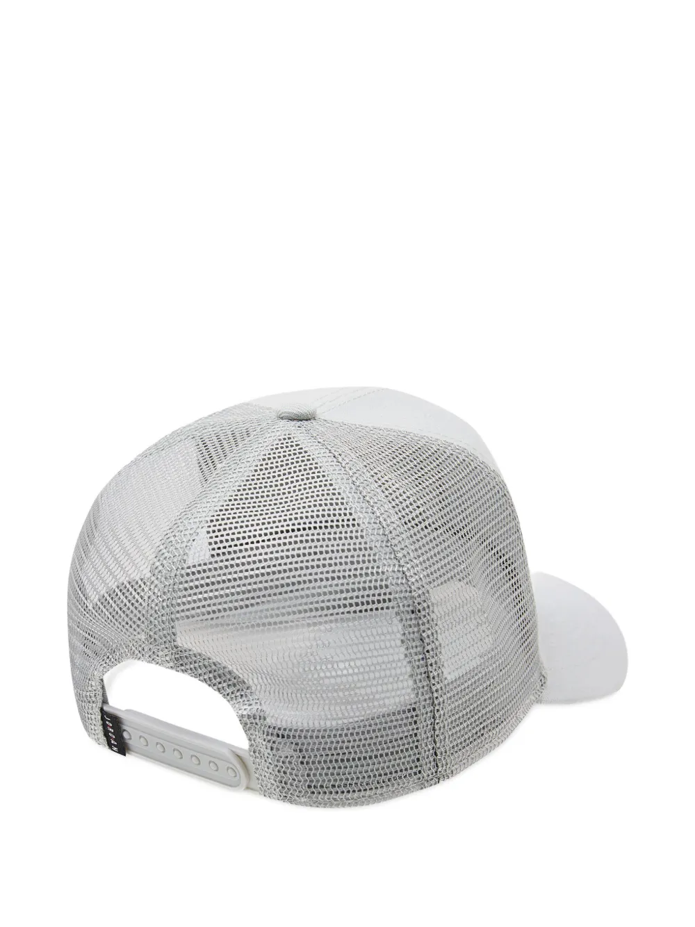 Jordan Logo-plaque Mesh Cap In Gray