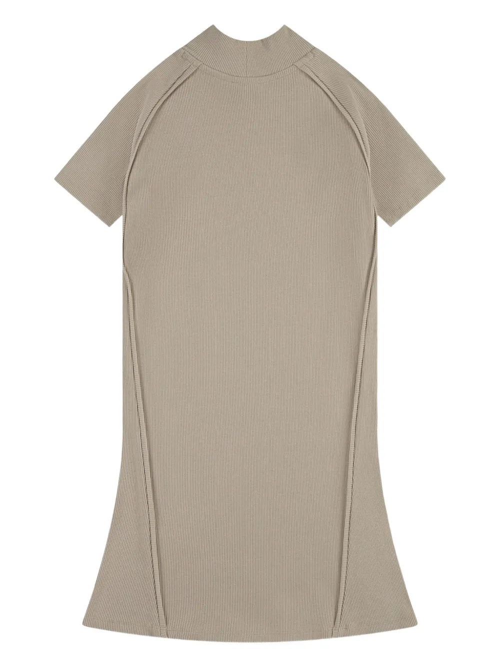 Jordan Kids Gebreide jurk met geborduurd logo Beige