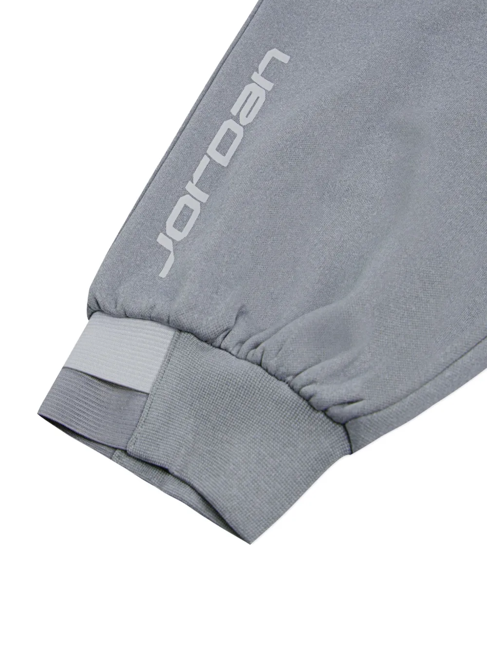 Jordan Logo-embroidered Trousers In Gray