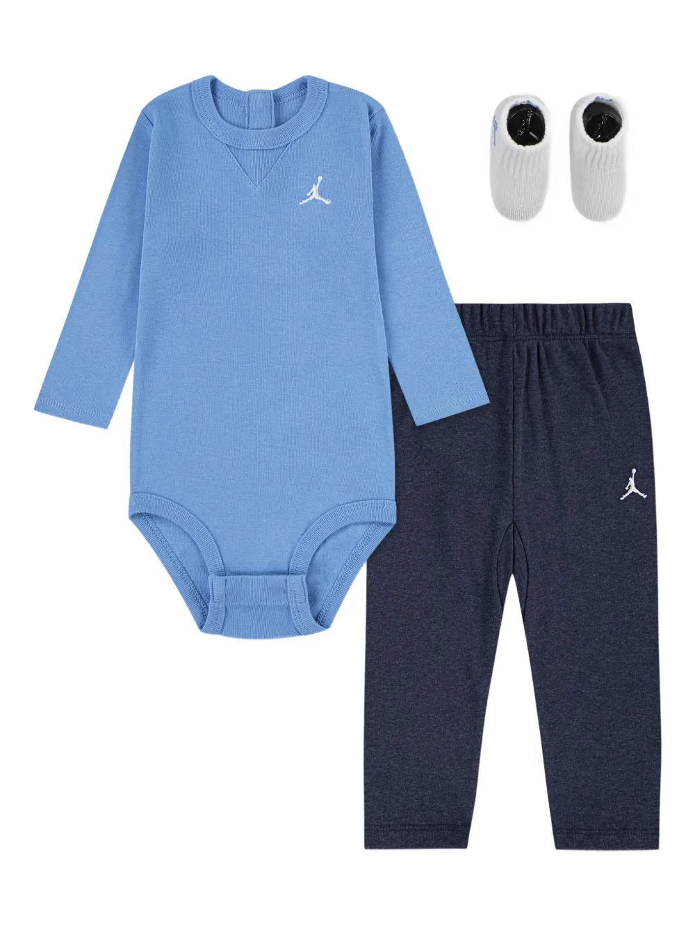 Jordan Baby Boys Essential Bodysuit Set In Multi