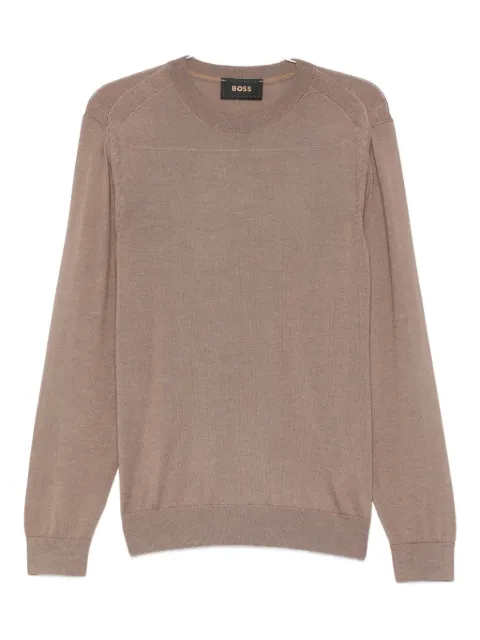 BOSS crew-neck sweater 