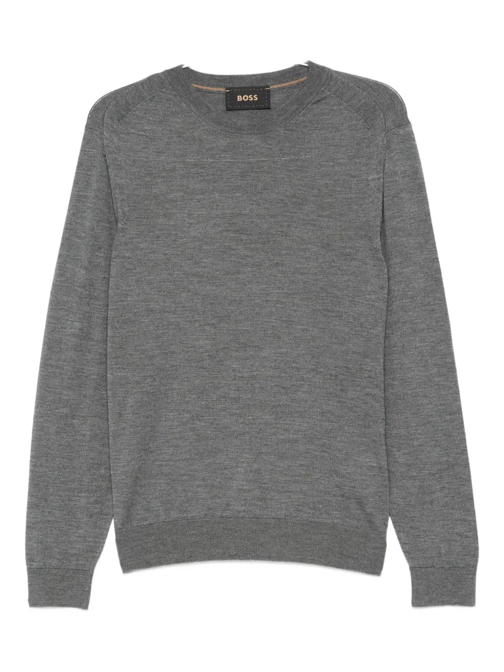 BOSS suéter con cuello redondo | gris | Image 1